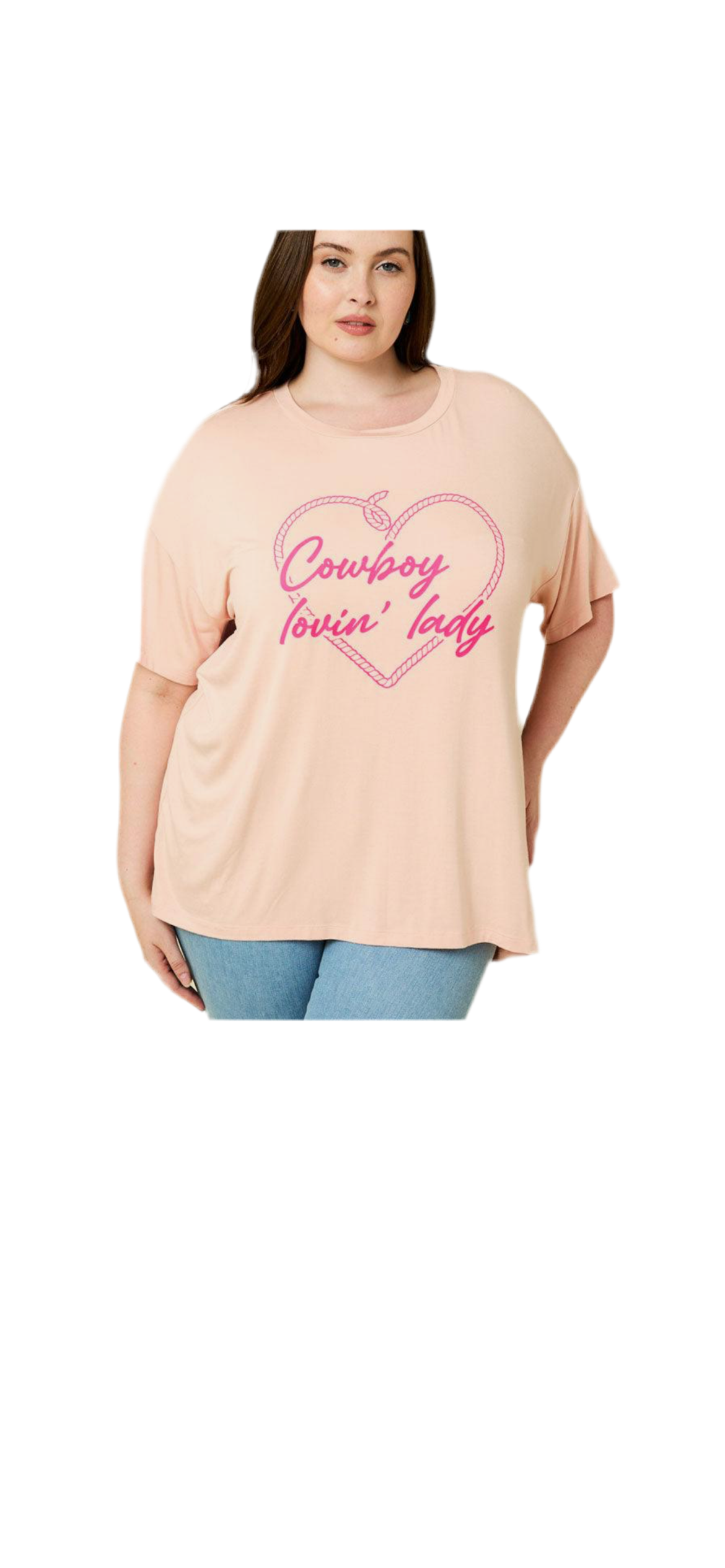 Liven cow girl shirt